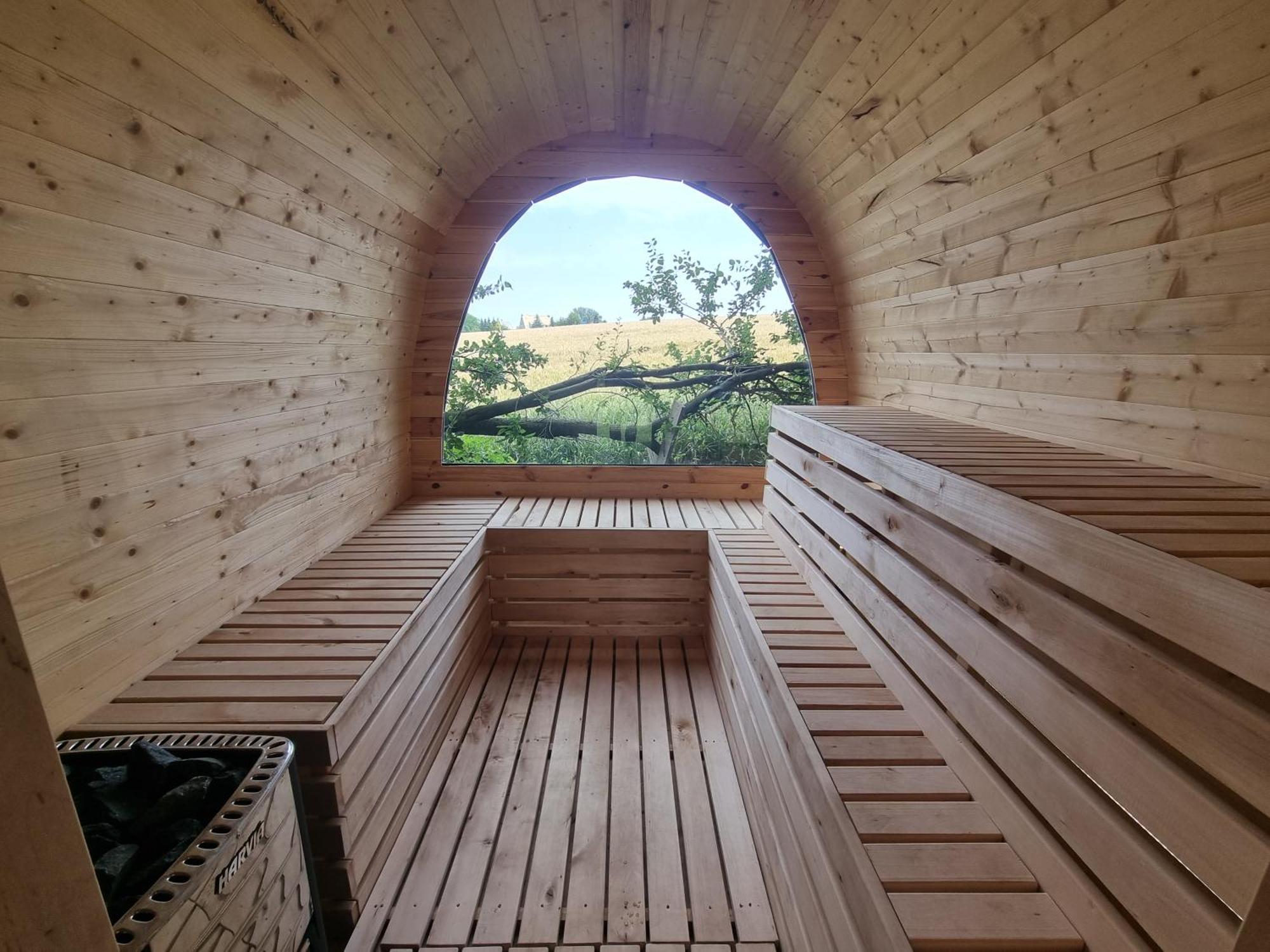 Loft Apartment Mit Grosser Badewanne A Mugeln Exteriér fotografie